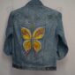 Schmetterling auf Kuyichi Women Rider Jacket Vintage