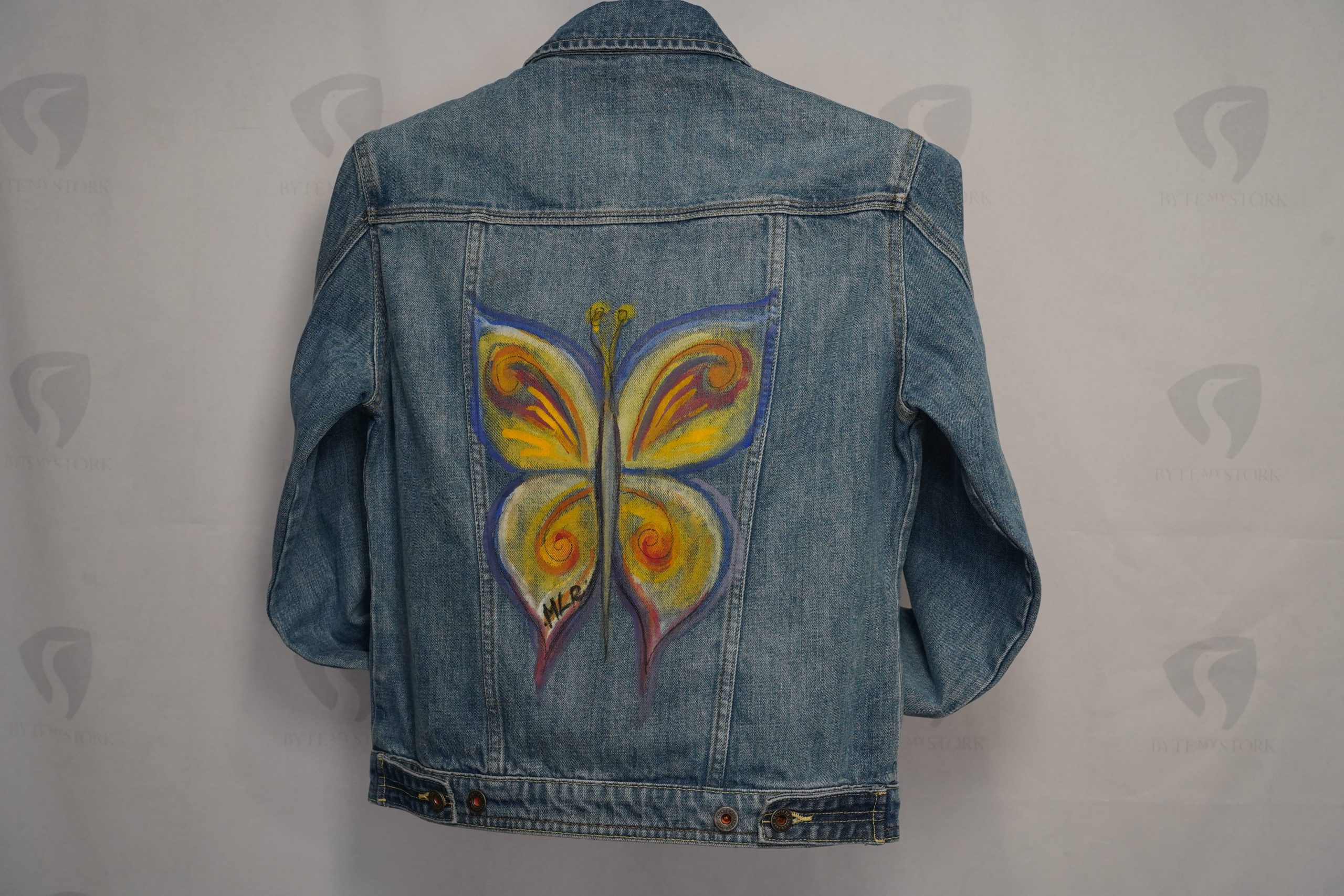 Schmetterling auf Kuyichi Women Rider Jacket Vintage
