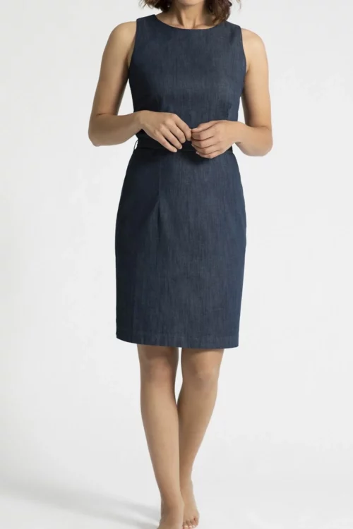 Kim Shift Dress classic blue Fontral