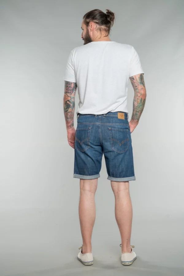 Linus Denim Bermuda fashion blue Hinten Linus Denim Bermuda fashion blue Hinten