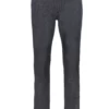 MENS SLIM STRAIGHT JEANS - BLACK LIGHT ONE WASH Frontal