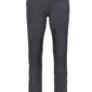 MENS SLIM STRAIGHT JEANS - BLACK LIGHT ONE WASH Frontal