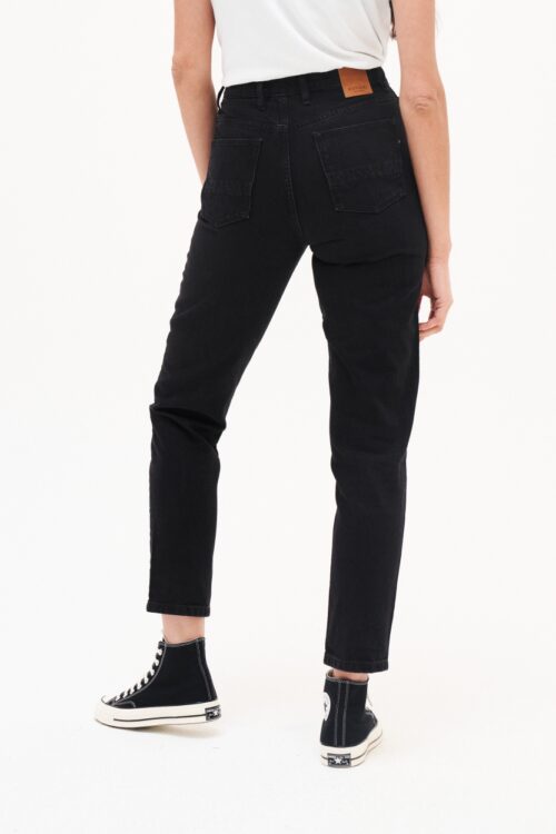 Nora Loose Tapered Vintage Black Hinten