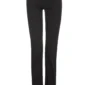 WOMENS STRAIGHT JEANS - BLACK ONE WASH Frontal (freigestellt)