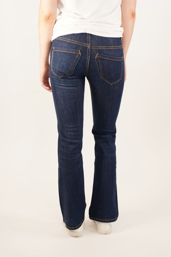 WOMENS BOOTCUT JEANS - KYANOS Hinten
