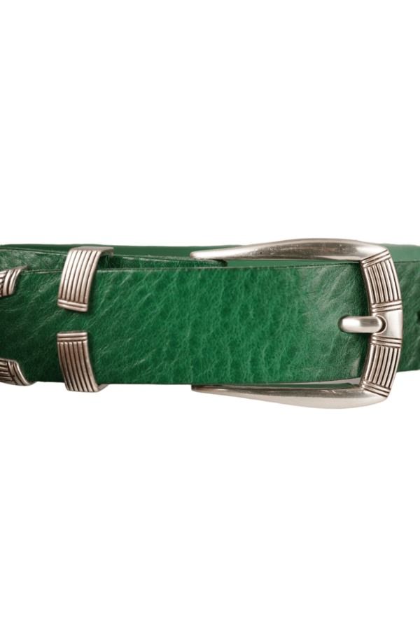 bMS Madison 3cm Ledergürtel PINE gerade liegend bMS Madison 3cm Ledergürtel PINE gerade liegend