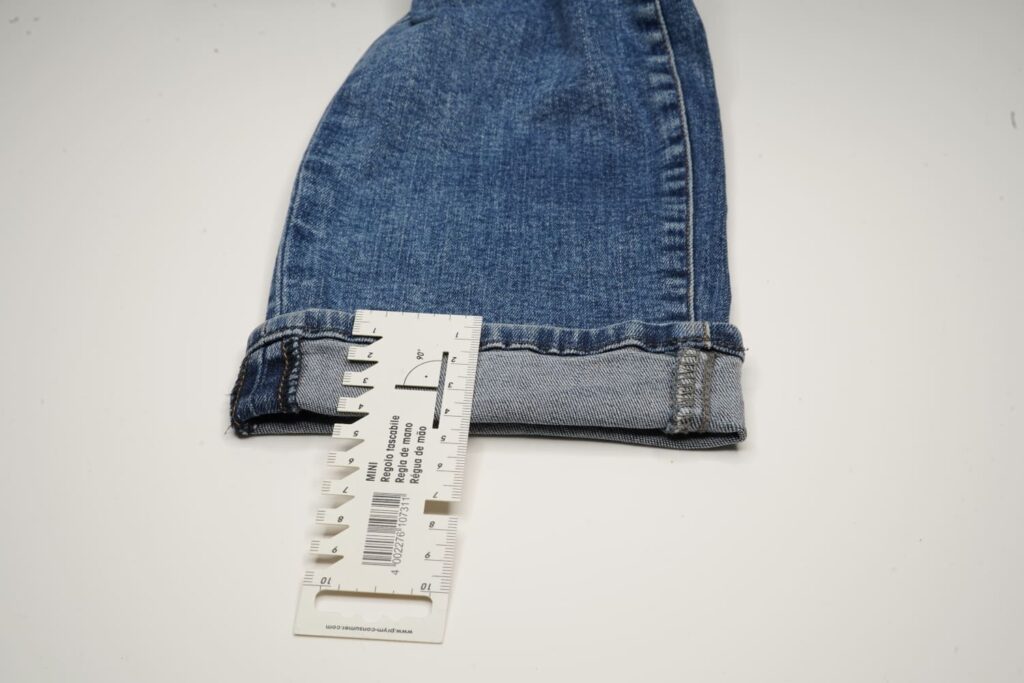 Jeans kürzen mit Originalsaum - 4cm zu kürzen