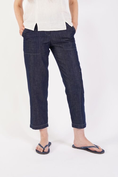 BLOOMERS Petra dark blue vorne