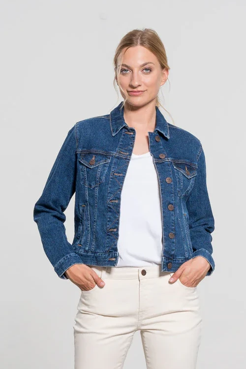 Stena Denim Jacket Hemp Denim Frontal