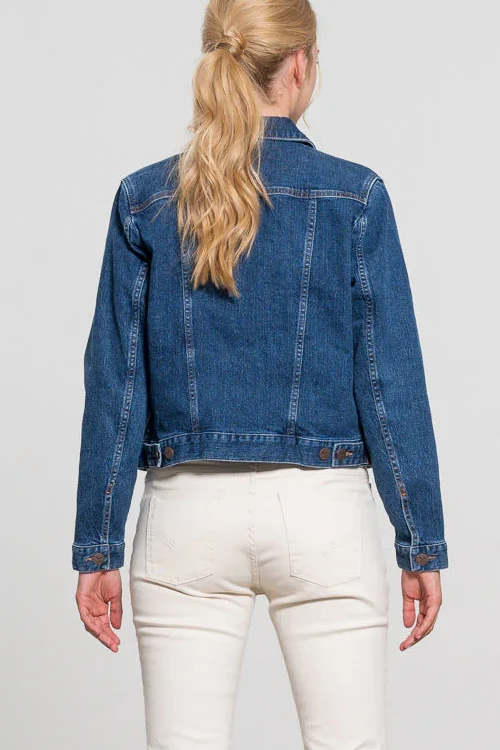 Stena Denim Jacket Hemp Denim Hinten