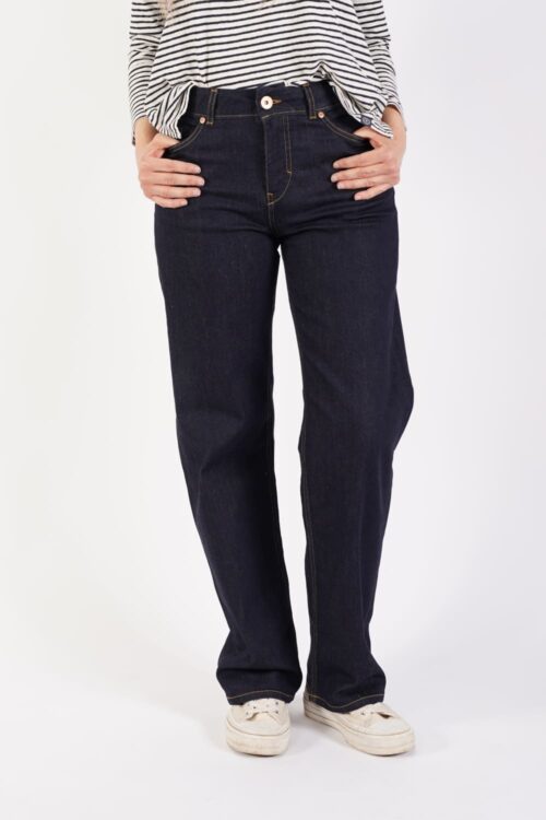 goodsociety Womens Regular Straight Raw One Wash - frontal