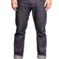 Schmaler Blaumann 11oz Kaihara vorne (Modell 178)