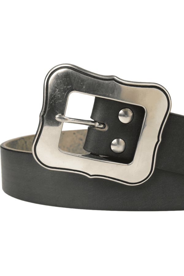 bMS Jeremiah Watt Center bar buckle rund 4cm DARK NAVY gerollt