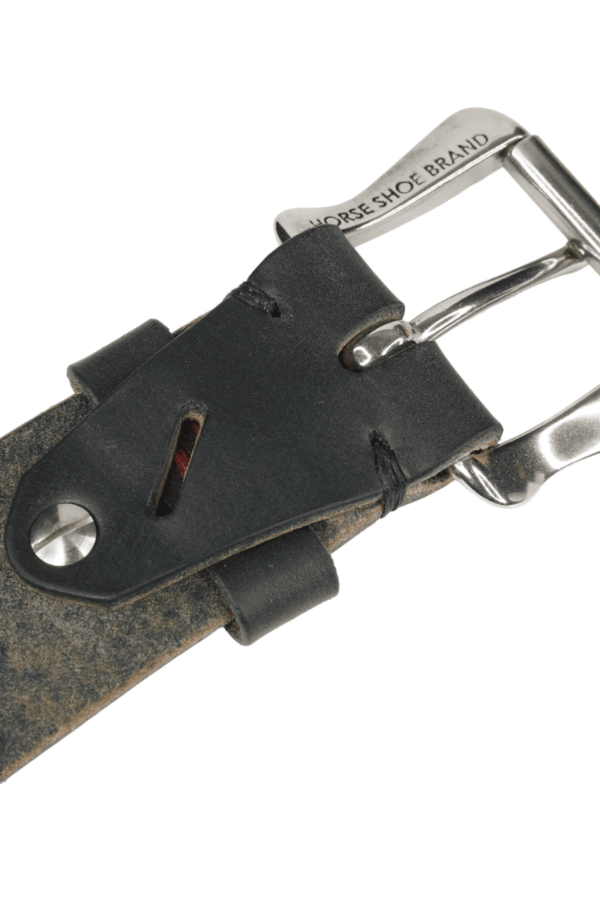 bMS Jeremiah Watt floral 4.5cm Ledergürtel DARK NAVY Rückseite des Schlaufenbereichs bMS Jeremiah Watt floral 4.5cm Ledergürtel DARK NAVY Rückseite des Schlaufenbereichs