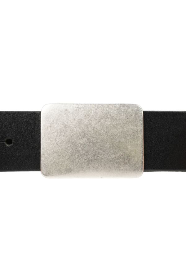 bMS Raleigh 3.5cm Ledergürtel BLACK gerade liegend bMS Raleigh 3.5cm Ledergürtel BLACK gerade liegend