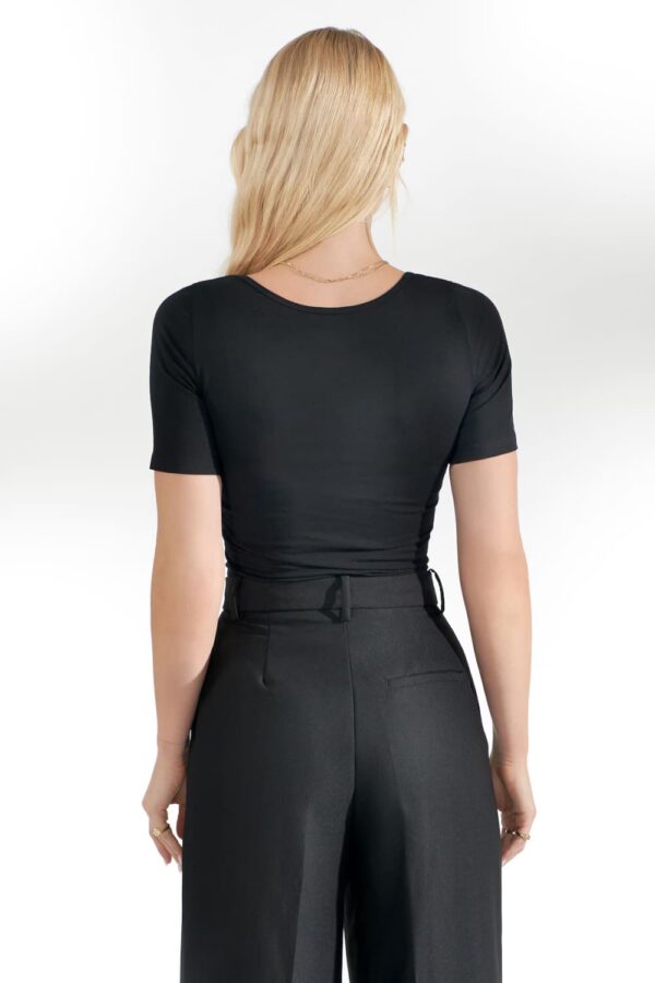 Bread & Boxers T-Shirt Scoop Neck Black Hinten Bread & Boxers T-Shirt Scoop Neck Black Hinten