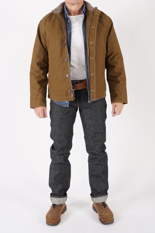 Tellason Blubaugh N1 Deck Jacket offen frontal (komplett) Tellason Blubaugh N1 Deck Jacket offen frontal (komplett)