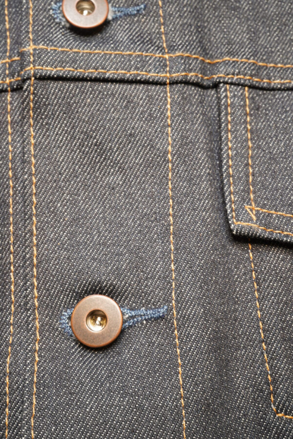 Tellason Jean Jacket Knopfleiste (Detail) Tellason Jean Jacket Knopfleiste (Detail)