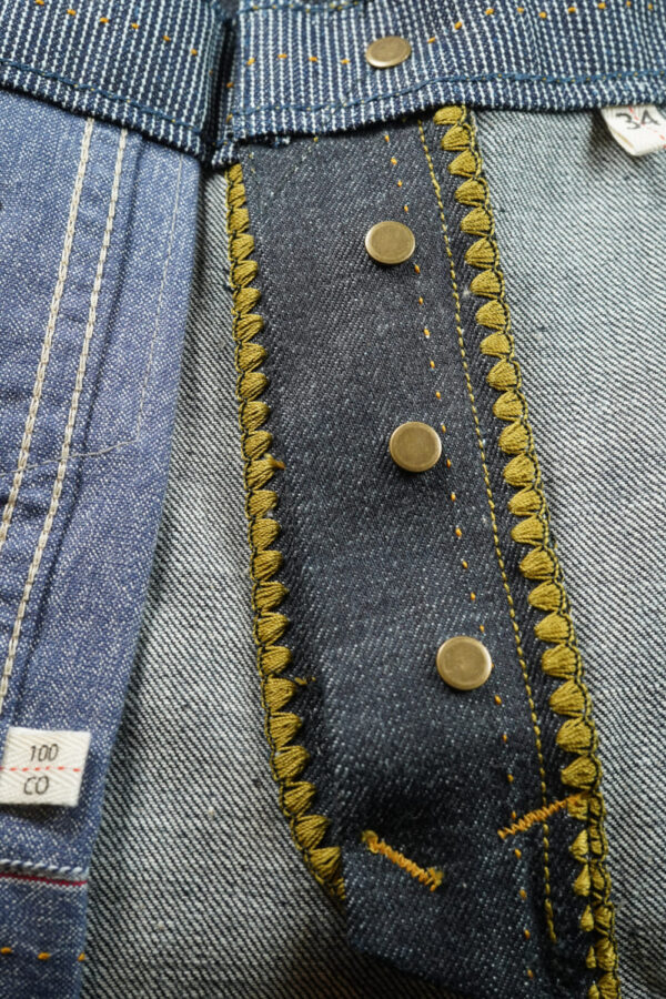 Johann Ruttloff H3 25 bMS Knopfleiste innen Johann Ruttloff H3 25 bMS Knopfleiste innen