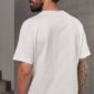 About Companions ANTON t-shirt eco cotton stone grey Hinten