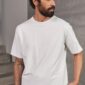 About Companions ANTON t-shirt eco cotton stone grey frontal
