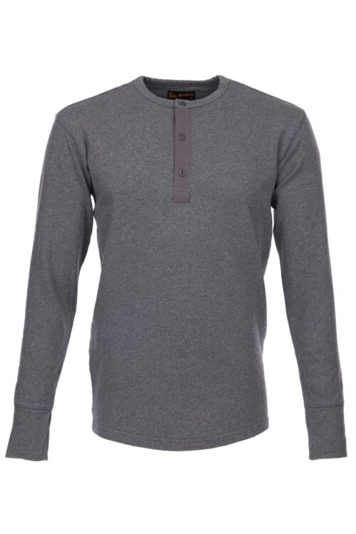 1954 Utility Shirt Long Sleeve Grey frontal (freigestellt)