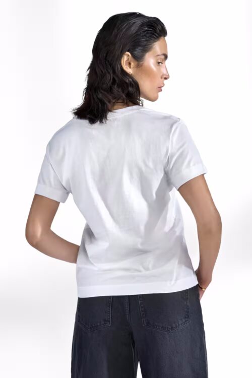 Bread & Boxers V-Neck regular White Hinten