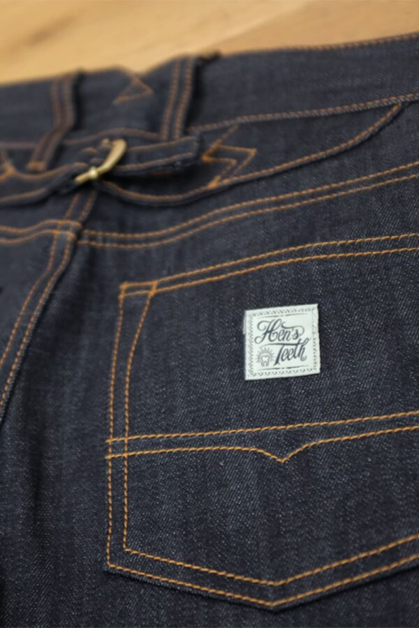 Hens Teeth Jeans Original Raw Women Hinten Detail Hens Teeth Jeans Original Raw Women Hinten Detail