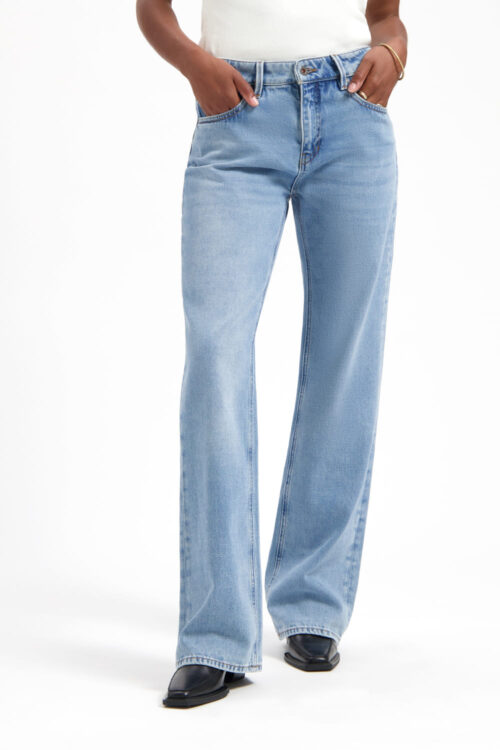 Kuyichi Lena Loose Worn Blue frontal