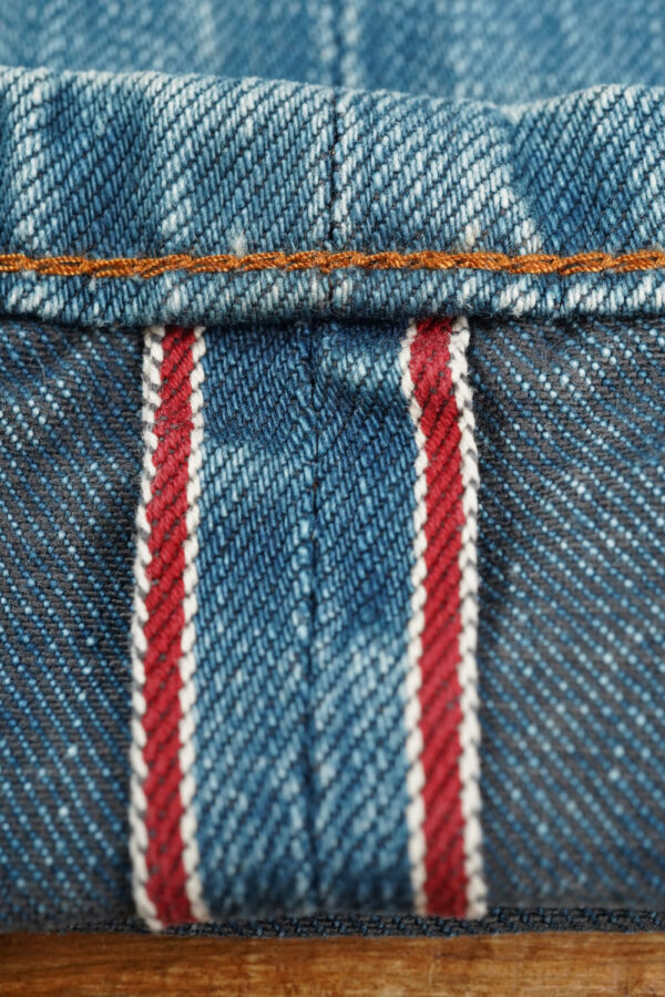 Schmaler Blaumann Selvedge Heavy Wash 100 Umschlag Schmaler Blaumann Selvedge Heavy Wash 100 Umschlag