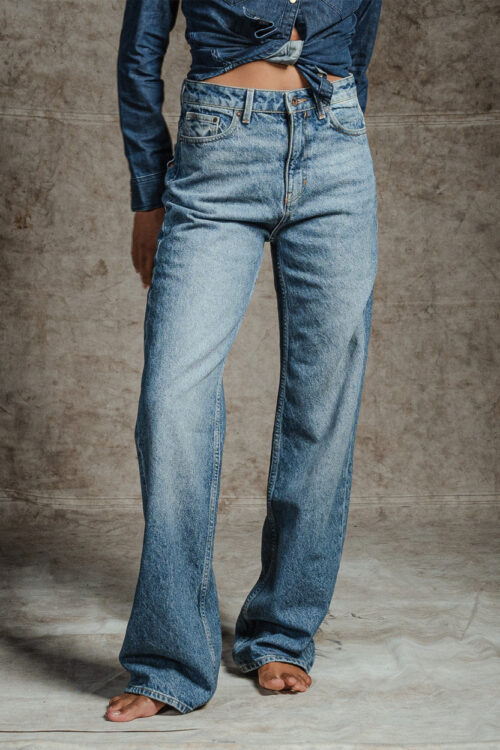 Izabella Straight Old Blue