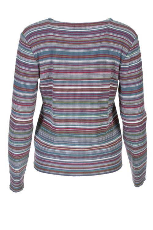 Schweikardt DUNQUE Jacke blau-bunt Hinten freigestellt