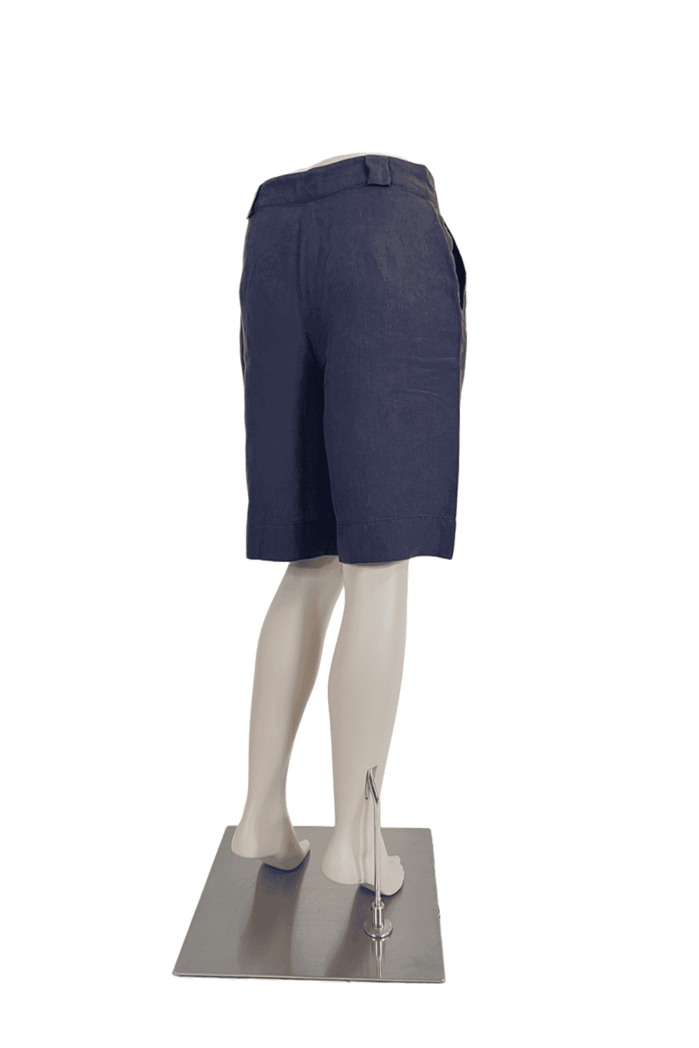 BLOOMERS Nora Leinen marine Hinten