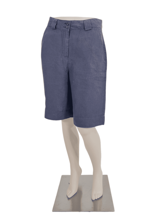 BLOOMERS Nora Leinen marine frontal