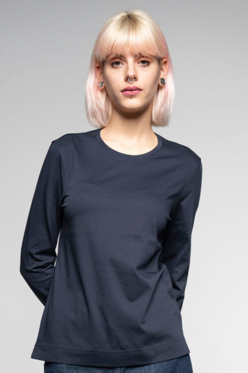 Alma & Lovis Royal Longsleeve captain blue frontal