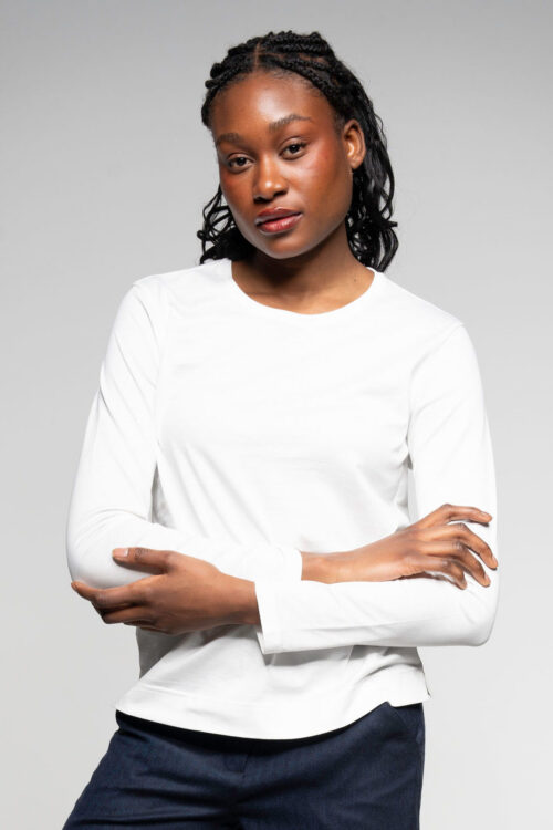 Alma & Lovis Royal Longsleeve white frontal