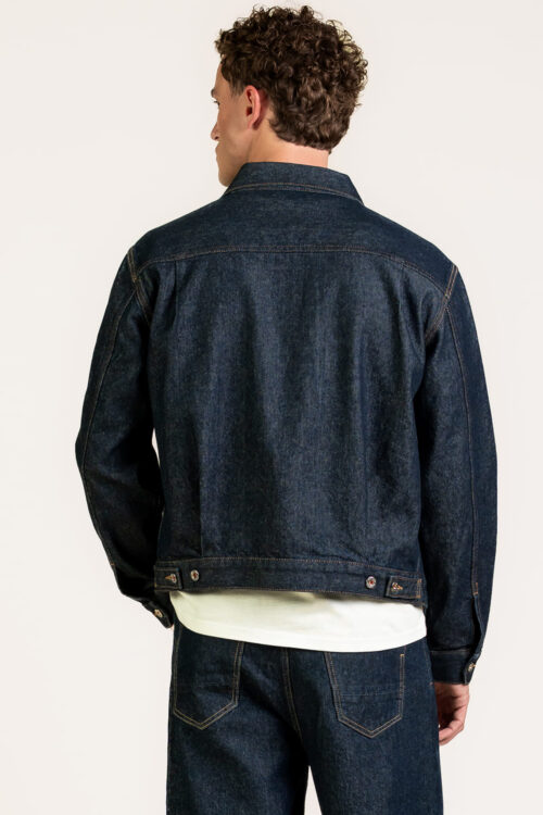 Kuyichi Nelson Pleated Jacket Rinse Hinten Kuyichi Nelson Pleated Jacket Rinse Hinten