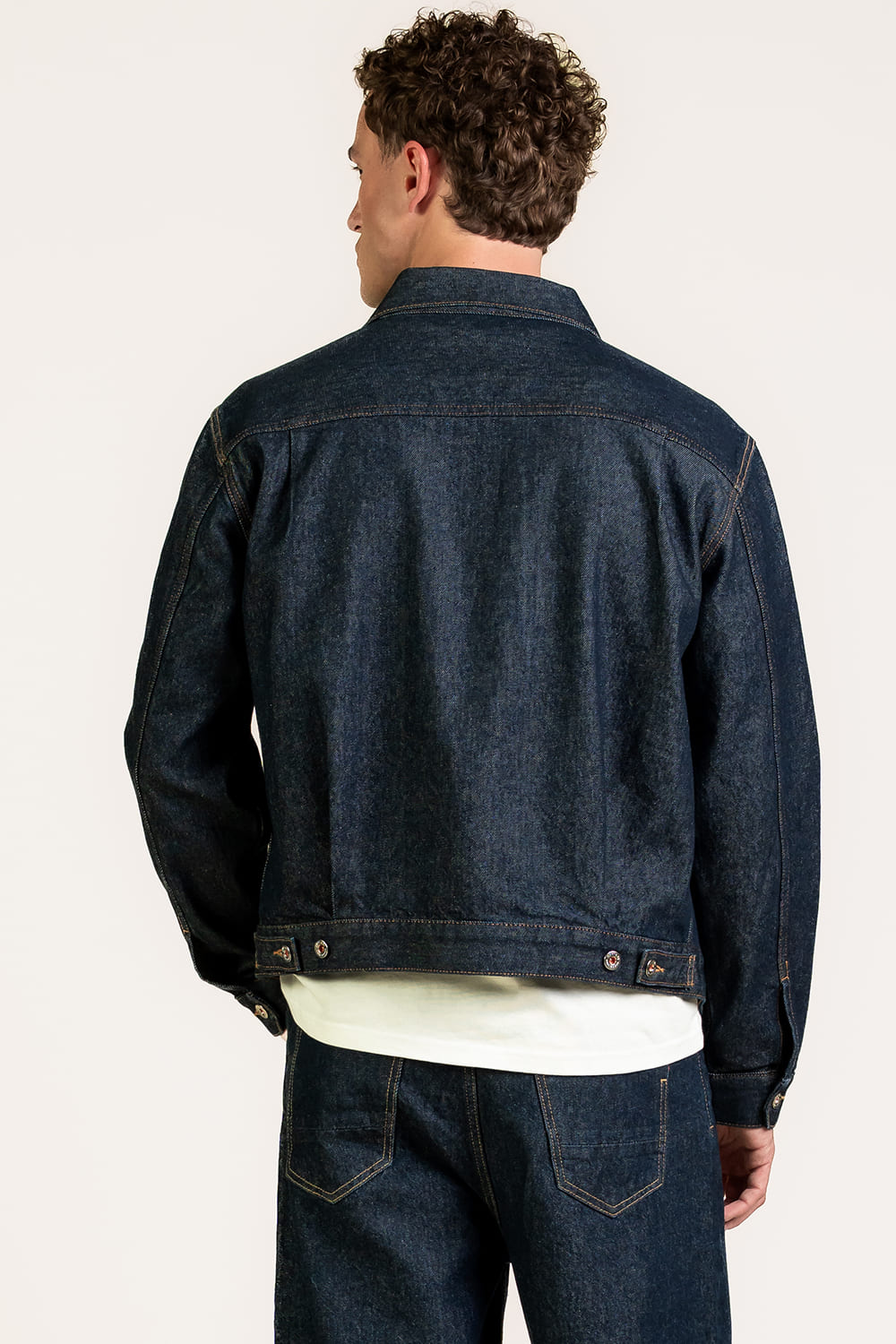 Kuyichi Nelson Pleated Jacket Rinse Hinten