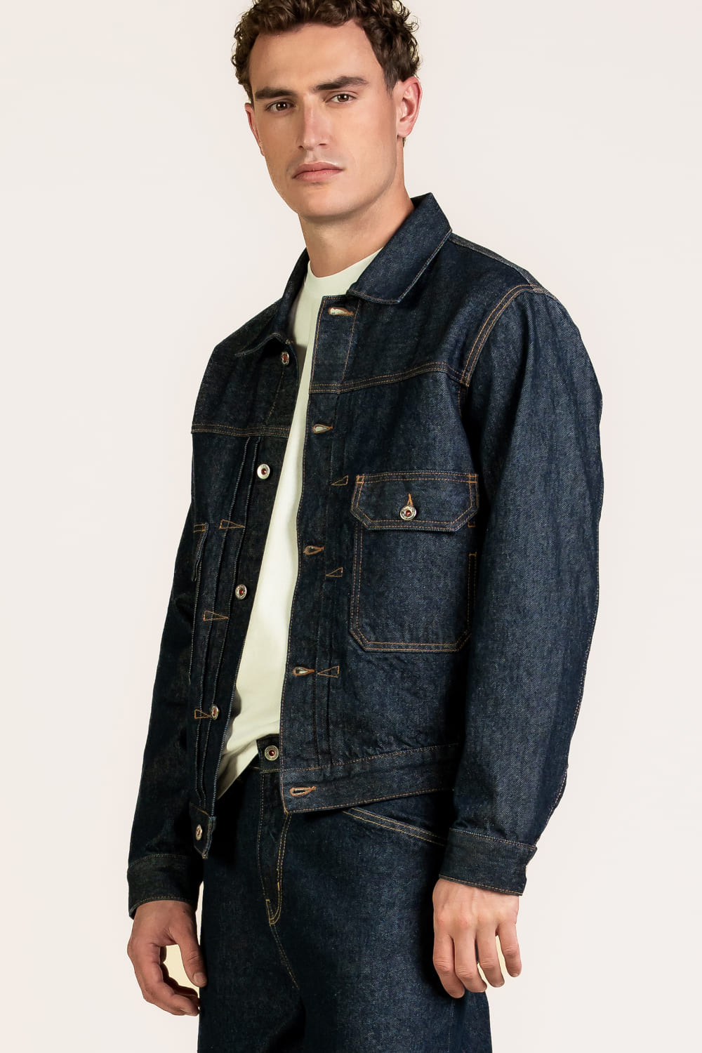 Kuyichi Nelson Pleated Jacket Rinse Seite